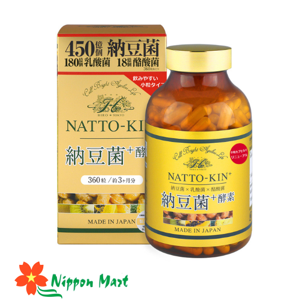 VIÊN UỐNG NATTO KIN ENZYM HIROSOPHY