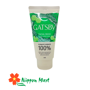 Sữa rửa mặt nam GATSBY cho da dầu ,mụn 130g