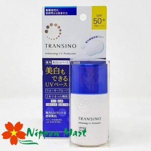 Kem lót trang điểm chống nắng làm trắng da Transino Whitening UV Protector SPF50+PA++++ 30ml