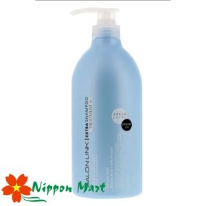 DẦU GỘI KUMANO SALON LINK CHO TÓC UỐN, TÓC NHUỘM 1000ML(chai xanh)