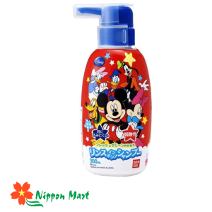 Dầu gội xả cho bé BANDAI hương thơm mát 300ml