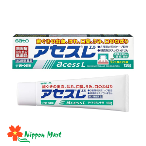 Kem đánh răng bảo vệ nướu bạc hà ACESS L SATO 120G