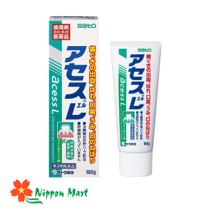 Kem đánh răng bảo vệ nướu bạc hà ACESS L SATO 160G