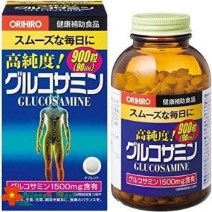 Viên uống hỗ trợ điều trị xương khớp ORIHIRO Glucosamin 900 viên