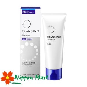 Sữa rửa mặt trắng da trị nám Transino Clear Wash 100g