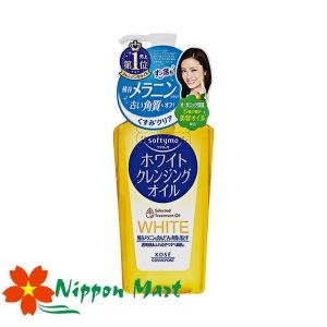  Dầu tẩy trang Kosse Softymo deap trắng da – màu vàng – 230ml – lọ