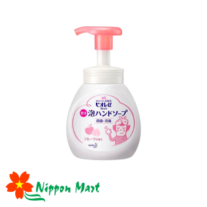 Xà Phòng Rửa Tay Tạo Bọt Biore Kao hương Táo, Đào  - 250ml 