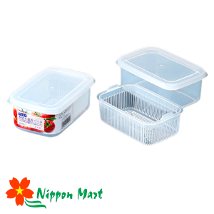 Hộp đựng thực phẩm 2 lớp NAKAYA Nhật Bản 600ML