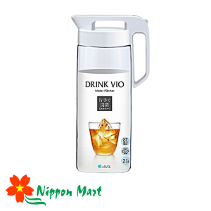 Bình Nước Cao Cấp Nắp Xoay, Có Tay Cầm Drink Vio 2.1L 