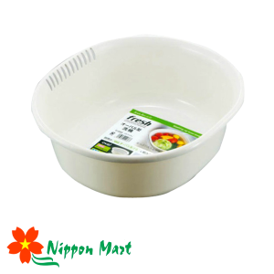 Chậu nhựa Nakaya 5.3L màu trắng