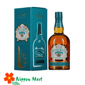 Rượu Chivas Regal Mizunara 12 (Chivas Nhật) màu xanh