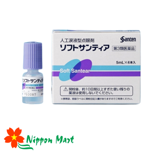 Nhỏ Mắt Nhân Tạo Santen Soft Santear 5mlx4