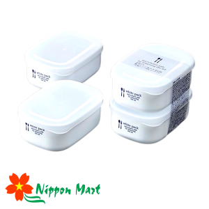 Set 2 hộp nhựa đựng thực phẩm White Pack 280ml