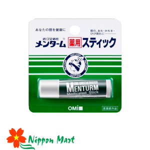 Son Dưỡng Môi OMI Menturm Medicated Stick Nhật Bản 