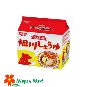 NISSIN- Mì ramen ăn liền vị nước tương ( Combo 5 gói)