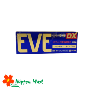 Thuốc cảm, giảm đau, hạ sốt EVE Quick DX Nhật Bản 40 viên