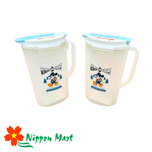 Bình Nước Cao Cấp Nắp Bật Asvel 2L (Chuột Mickey) 