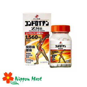 Hỗ trợ xương khớp Thuốc Bổ Khớp Zs Chondroitin 1560mg 270 viên Nhật Bản