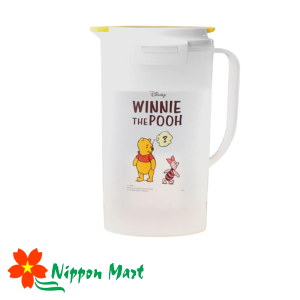 Bình Nước Cao Cấp Nắp Bật Asvel 2L (Gấu POOH)