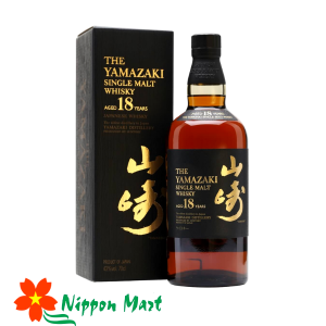 Rượu The Yamazaki Single Malt Japanese Whisky 18 Year Old