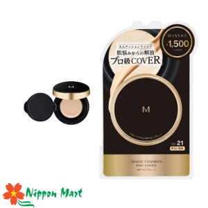 Phấn nước Missha M magic pro cover No21 chống nắng
