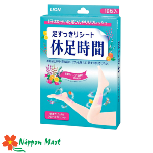 Miếng dán chân COOLING SHEET FOR LEGS LION 18 miếng