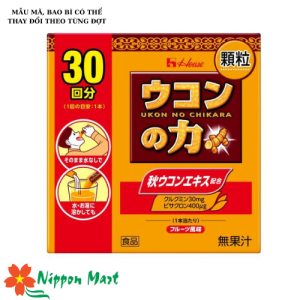 Bột nghệ hỗ trợ giải rượu House 30 gói