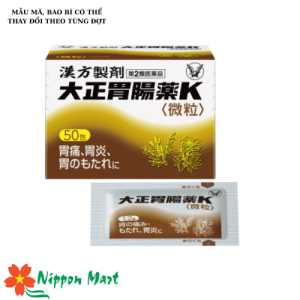 Bột uống đông y hỗ trợ tiêu hóa ,viêm dạ dày Taisho Kampo 50 gói