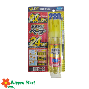 Chai xịt muỗi, ruồi Fumakilla Vape 280 lần xịt,không mùi