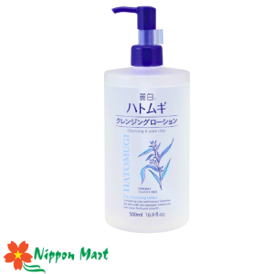 Lotion tẩy trang Hatomugi 500ml Cleansing & pore clear