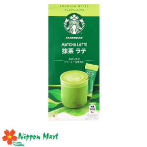 Matcha latte Starbucks hộp 4 gói