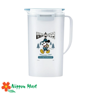 Bình nước Asvel có tay cầm hoạ tiết Disney Micey 2L