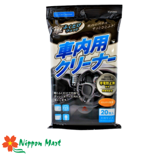 Khăn ướt lau nội thất ô tô 20 tờ kyowa