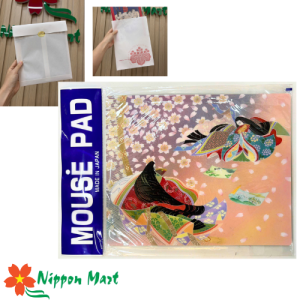 Miếng lót chuột  hoa văn Nhật MOUSE PAD (1 miếng)