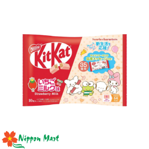 (T2/2026) Bánh kitkat vị dâu sữa 10 cái