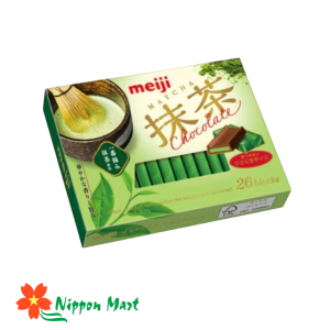 (12/2025) Socola Meiji trà xanh 26 cái