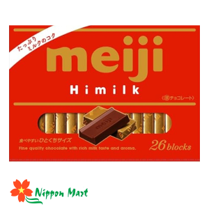 Socola sữa Meiji Himilk 26 cái