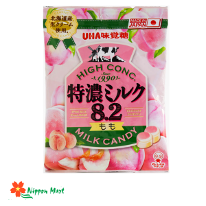 Kẹo sữa đào UHA 49g 
