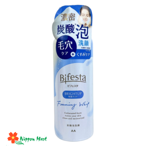 Sữa rửa mặt dạng bọt sáng da Bifesta Bright Up 180g