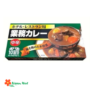 Viên nấu cà ri nhật cay vừa Gyomu kare- 200g